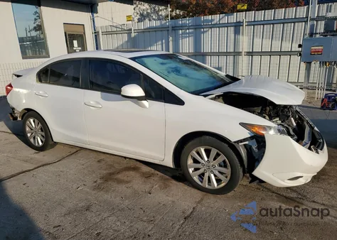 2012 Honda Civic Exl из США, поврежденный, VIN 19XFB2F93CE006764